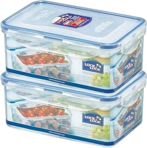 Buy Lock & Lock HPL855 Plastic Container - 860ml, 1 Piece, Transparent ...