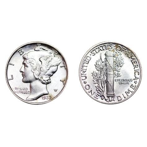 1916 1945 Mercury Dime Values