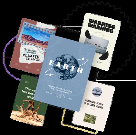 Create A Climate Change Poster With VistaCreate's Climate Change Poster ...