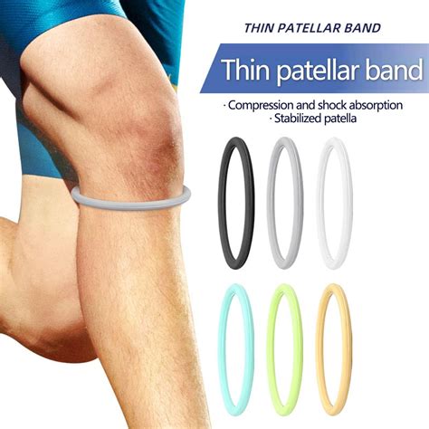 Patella Band Patellar Tendon Support Strap Patella Knee Brace Ring Knee Band for Tennis Running ...