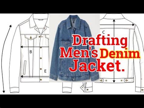 Pattern for Making Denim Jacket 的图像结果