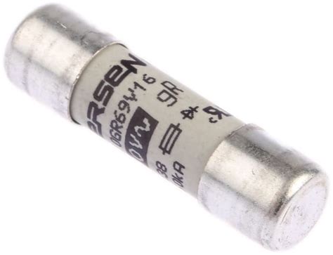 D1014579 / FR10GR69V16 Mersen | Mersen 16A FF Cartridge Fuse, 10 x 38mm ...