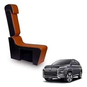 DriveStylish MG Hector Plus Wooden Car Centre Armrest Console Cum ...