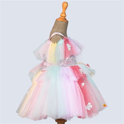 Buy Multi Colored Frock for Girls – Mumkins