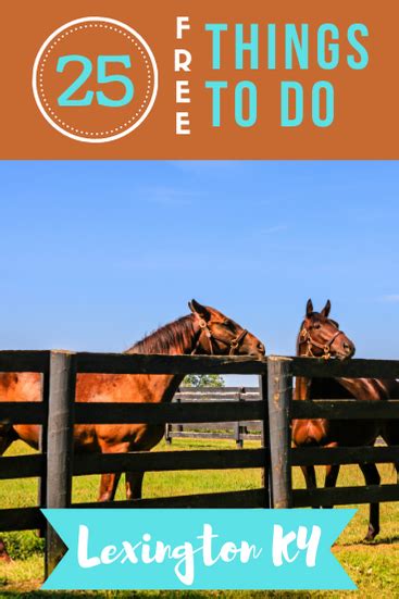 25 Free Things to Do in Lexington KY :: Southern Savers