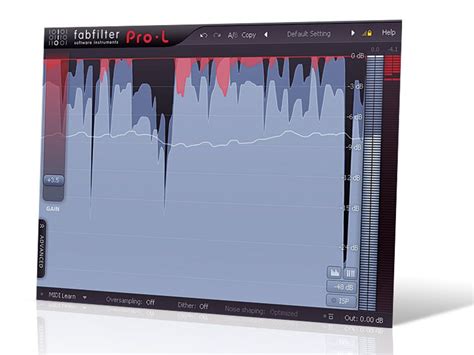 Fabfilter Pro 的图像结果