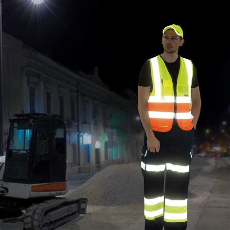 Buy A-SAFETY Pink High Visibility Safety Vest with Reflective Strips ...