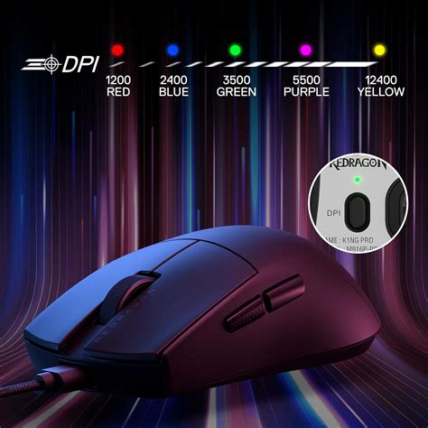 K1NG 1K M724 - Wired Gaming Mouse – Redragon India