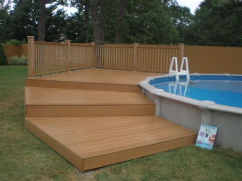 Diy Above Ground Pool Deck