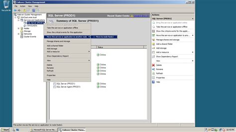 Image result for Installation of Failover Cluster in SQL 2008