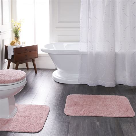 Baby Pink Bathroom Rug at Jake Town blog