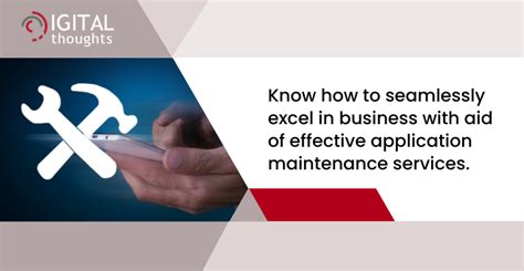Find how T/DG's Application Maintenance & Support Services can assist ...