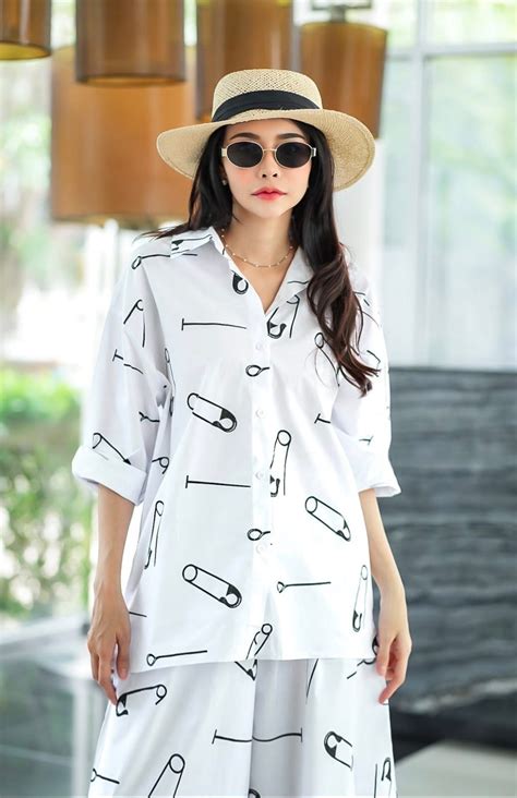 White Sublimation Print Co-Ord Set