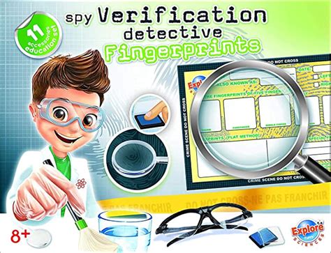 Buy IndusBay® Spy Fingerprint Verification Detective Finger Print ...