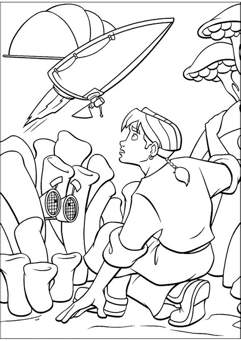Treasure Planet Morph Coloring Pages