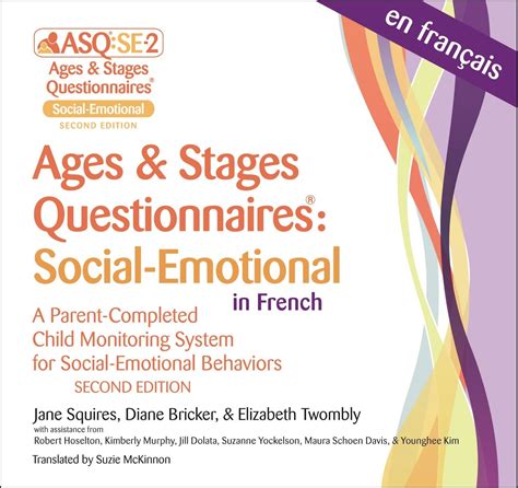 Ages & Stages Questionnaires®: Social-Emotional in French, Second ...