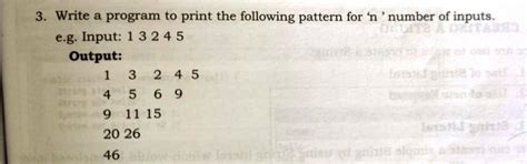 PLEASE SOLVE THIS PROGRAM IN JAVA : TOMORROW IS MY EXAM!! - Brainly.in