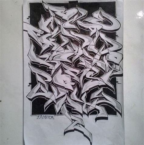 Abecedario Graffiti 3D Wildstyle Abecedario de graffiti 3d para la banda