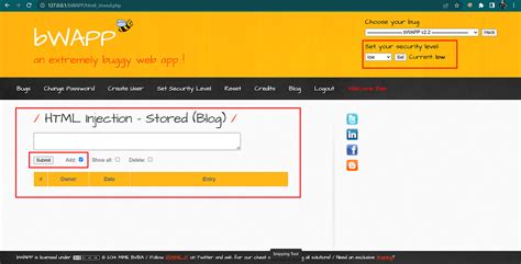 Bwapp Perform HTML Injection 的图像结果