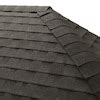 GAF Seal-A-Ridge Charcoal Algae Resistant Hip Ridge Roof Shingles ( 25 ...