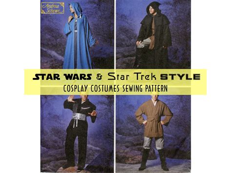 STAR Wars Style Jedi Robe Spock Star Trek Tunic & Wizard or - Etsy