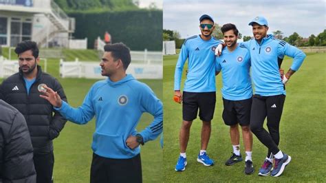 [In Pictures] Team India unveil new training kit ahead of WTC Final 2023