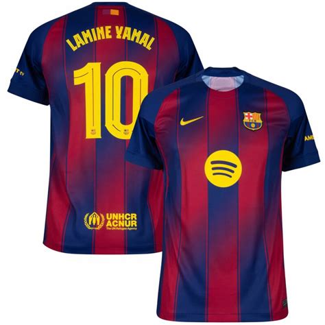 FC Barcelona Home 25-26 Lamine Yamal Printed - Stadium Kit – Full Time ...