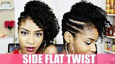 Twist To The Side Hairstyle by Side Flat Twist Hairstyle On Hair Twist To The Side Hairstyle