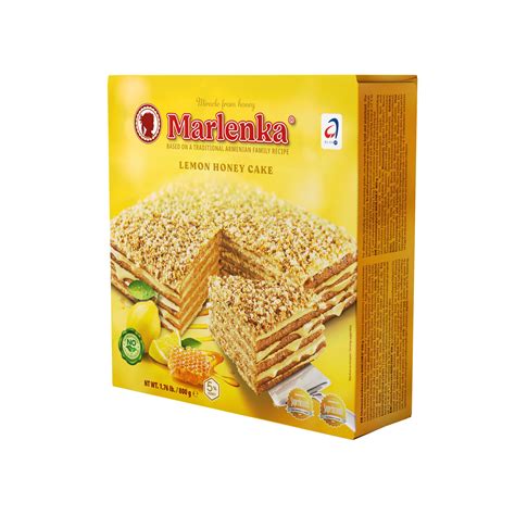 Buy Marlenka Lemon Honey Cake 800 g Online at desertcartINDIA