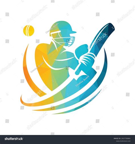 Cricket Logo Vector Icon: Over 9,333 Royalty-Free Licensable Stock ...