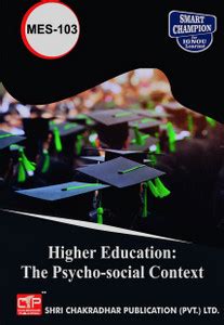 MES 103 Higher Education: The Psycho-Social Context IGNOU STUDY NOTES ...