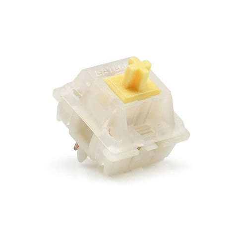 Bbp Gateron Milky Yellow Mechanical Keyboard Linear Switches 100 Ct ...