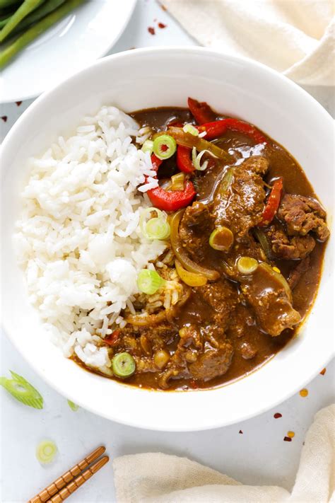 Chinese Beef Curry (Only 20 Minutes) - My Morning Mocha