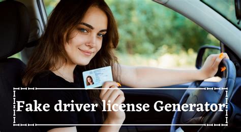 Image result for Fake Drivers License Generator