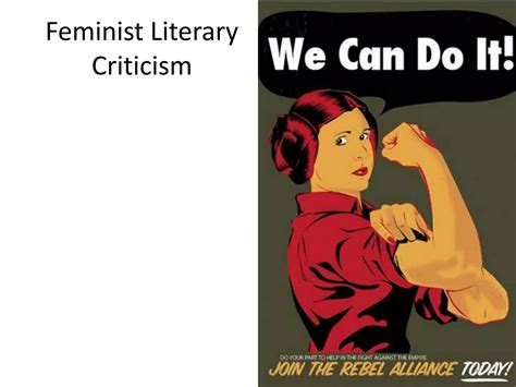 Feminist literary criticism | PPTX