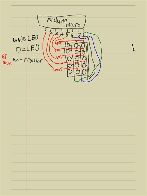 Image result for 5X5 LED Matrix Arduino Code