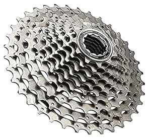 Buy Shimano Deore CS-HG62-10 10 Speed Bicycle Cassette, Silver Online ...