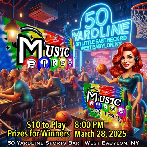 Music Bingo with Tracy, 371 Little East Neck Rd, West Babylon, NY, 28 ...