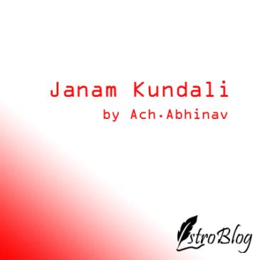 Janam Kundali - Pure Astrology