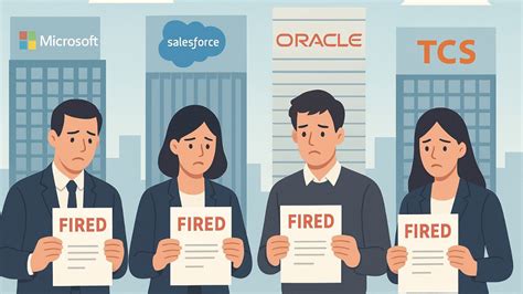 Microsoft, Salesforce, Oracle, TCS slash thousands of jobs as AI ...