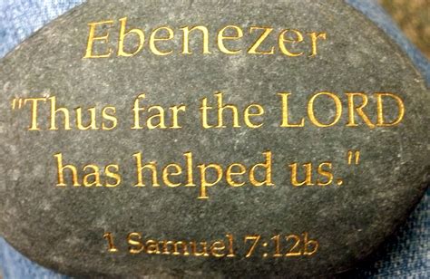 To Friendship: An Ebenezer | Samuel bible, Faith inspiration ...