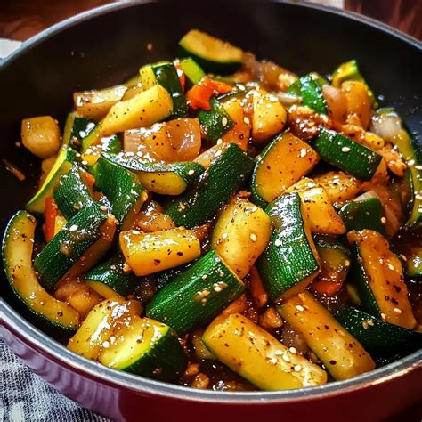 Zucchini Stir-Fry Recipe - My Tasteful Recipes