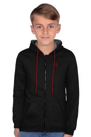 ALLEN SOLLY Junior Boy's Regular Fit Cotton Hooded Neck Sweatshirt ...
