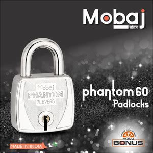 Mobaj Phantom 60mm Padlock - Buy Mobaj Phantom 60mm Padlock Online at ...