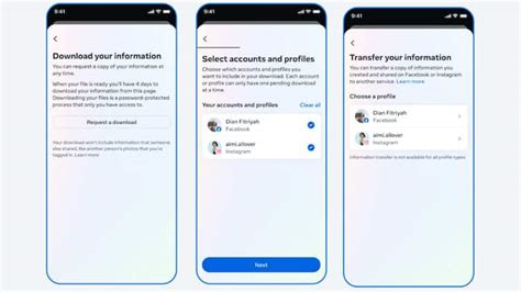 Meta makes it easier to transfer Instagram photos, videos to other apps
