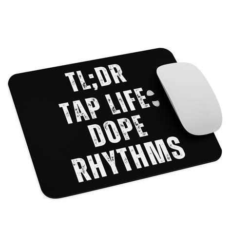 Tap Mouse Pad | Tap Life Dope Rhythms | PortableTapFloor.com – The ...