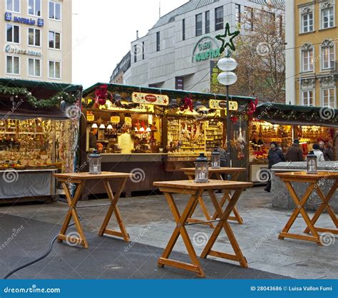 Christmas Market in Munich, Germany Editorial Photo - Image of candle ...