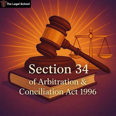 Section 34 of Arbitration and Conciliation Act: Grounds, Procedure ...