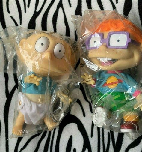 Mattel Rugrats Tommy Pickles and Chuckie Dolls 1993 | #3934300243