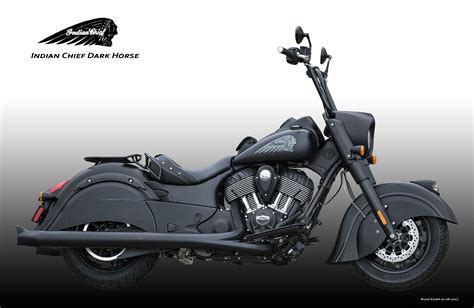 Indian Chief Dark Horse Motorcycle For Sale